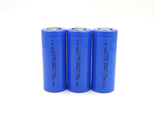 tiefe Sammlerzellen LiFePo4 des Zyklus-580g der Lithium-Batterie-3.2v 3000mAh 26650